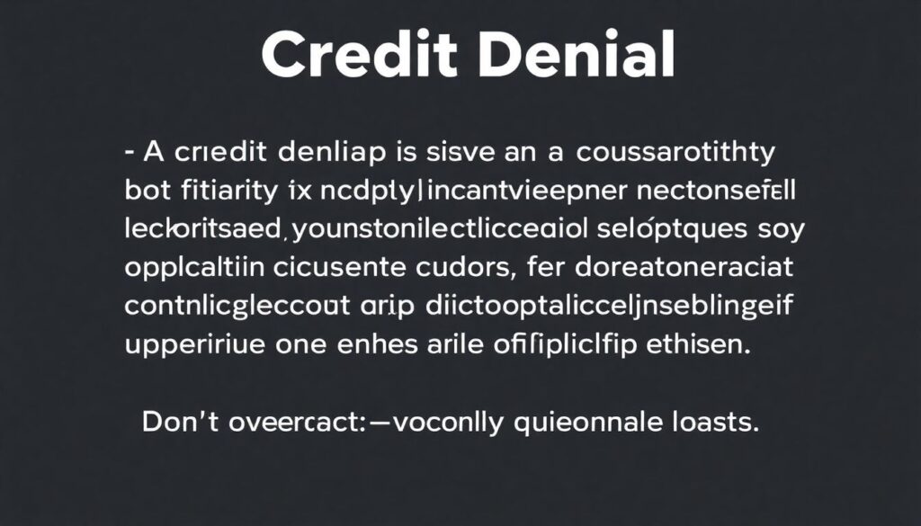 Что делать, если вам отказали в кредите? - иллюстрация