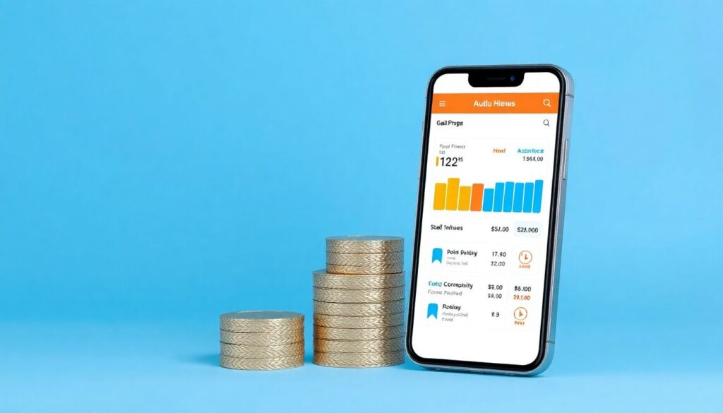 Обзор лучших мобильных приложений для учета финансов. - иллюстрация