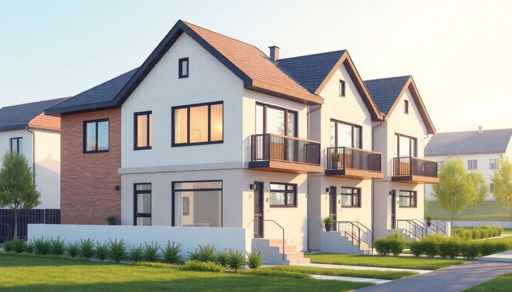 Что такое инвестиции в таунхаусы? - иллюстрация