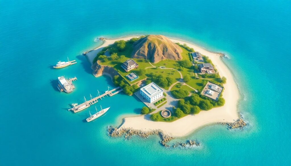 Что такое инвестиции в острова? - иллюстрация