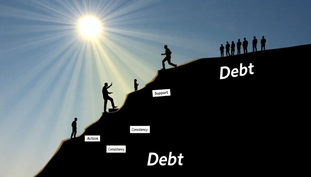 Как избавиться от долгов раз и навсегда: пошаговая стратегия. - иллюстрация