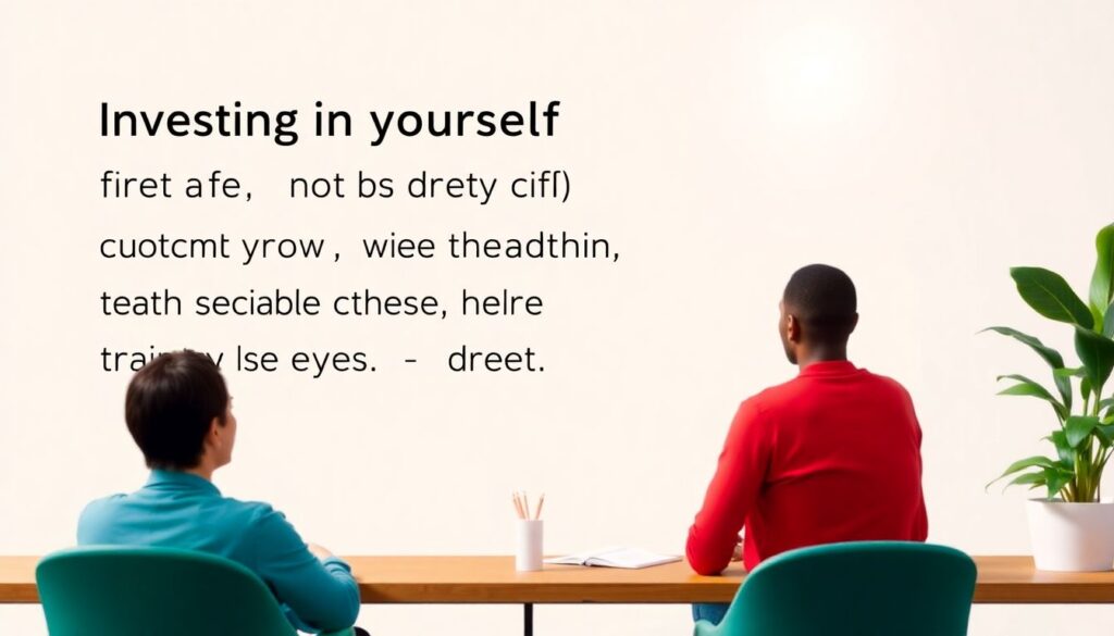 Инвестиции в себя: курсы, тренинги, саморазвитие. - иллюстрация