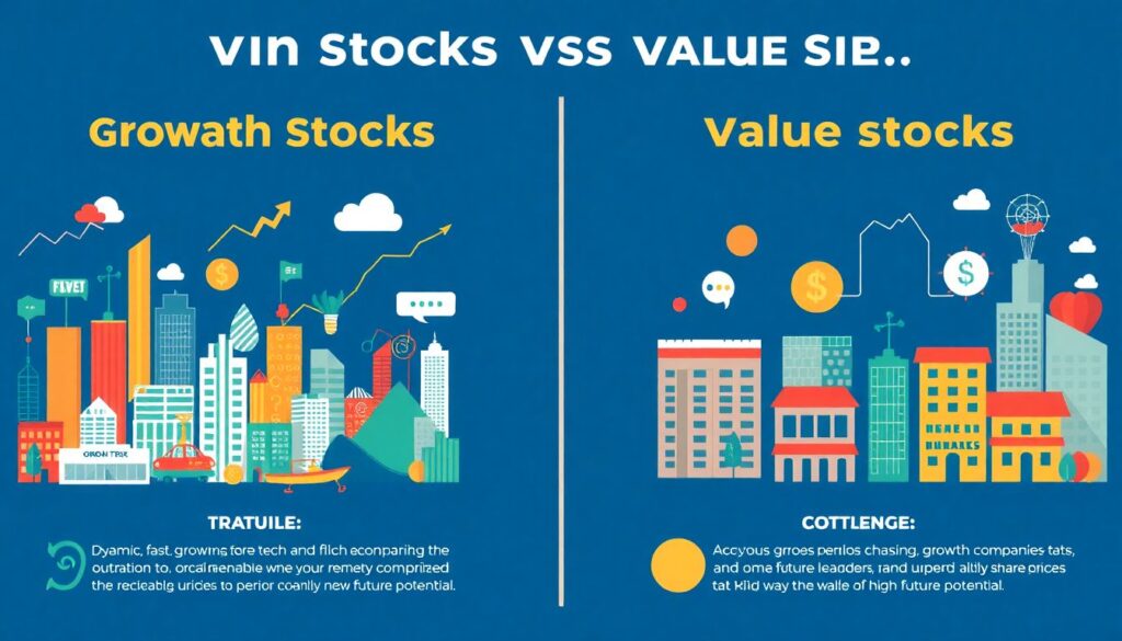 Инвестиции в акции роста и стоимостные акции: в чем разница? - иллюстрация