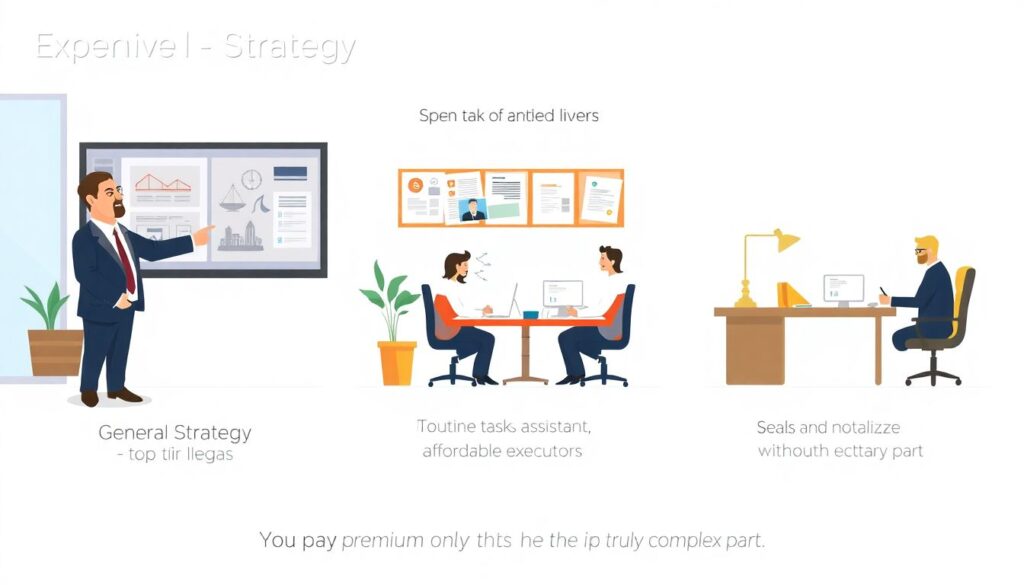 Как экономить на услугах юристов, нотариусов и других специалистов? - иллюстрация